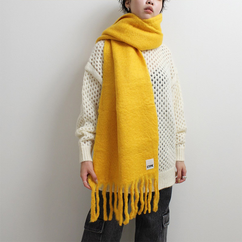 SHAGGY MUFFLER -3.COLOR- | IN ONLINE STORE