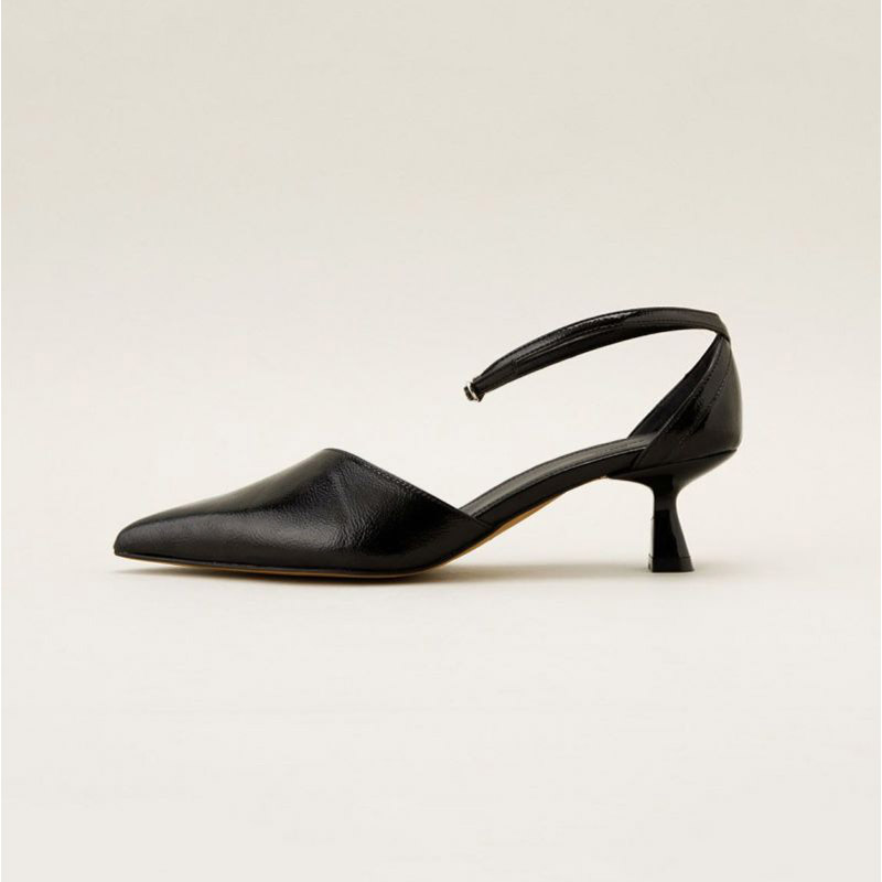 POINTED MARY JANE -BLACK-
