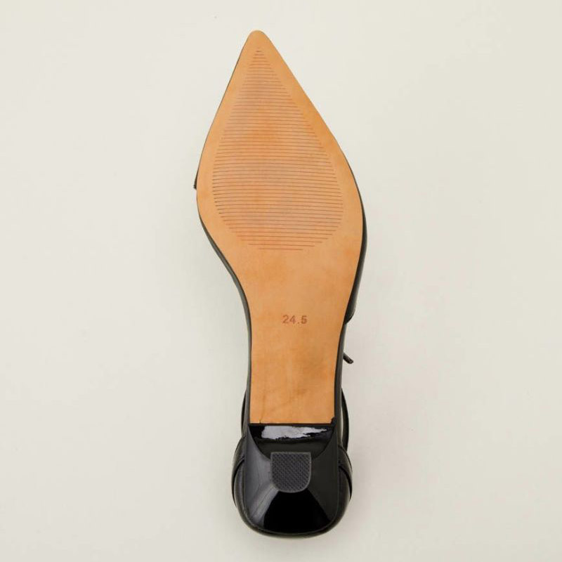POINTED MARY JANE -BLACK-