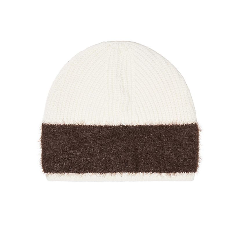 EMBLEM KNIT BEANIE -2.COLOR-