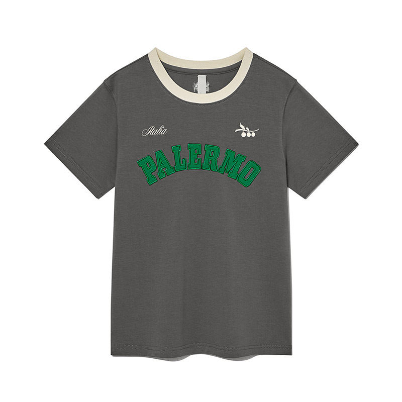 PALERMO T-SHIRT -2.COLOR-(CHARCOAL)