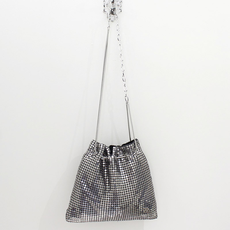 PURSE METAL -SILVER-