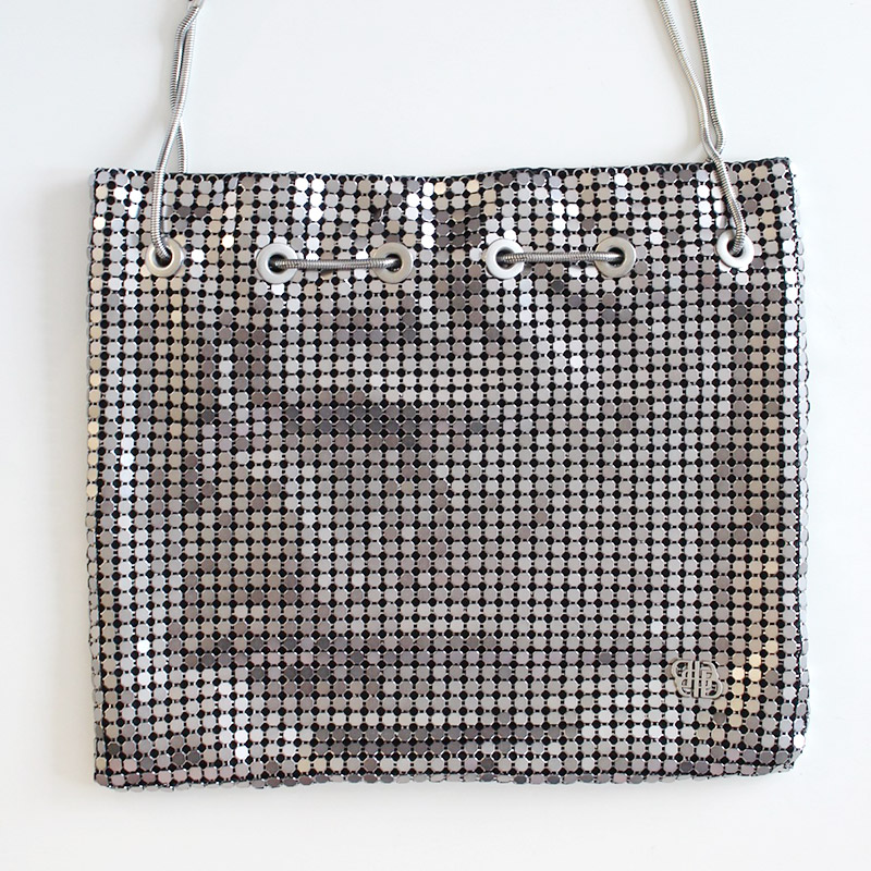 PURSE METAL -SILVER-