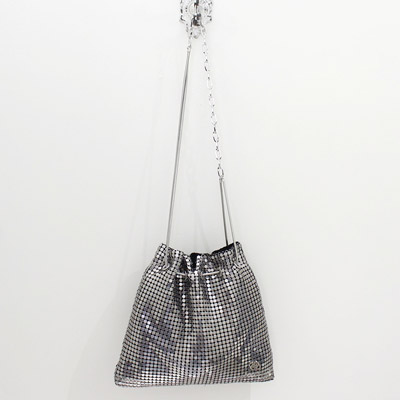 PURSE METAL -SILVER-