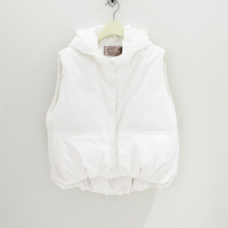 SHORT DOWN VEST -2.COLOR-