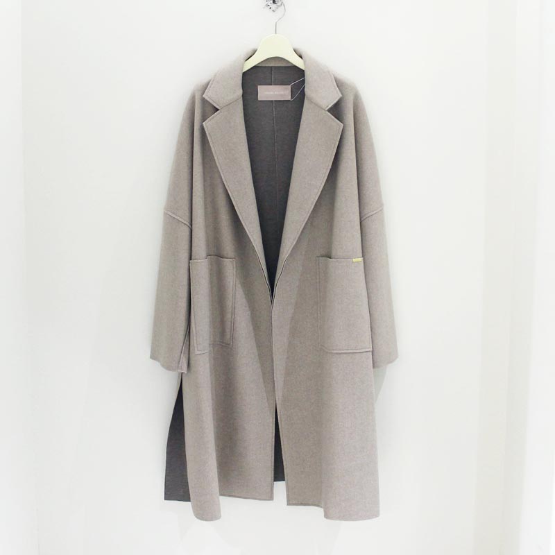 DOUBLE FACE COAT -2.COLOR-(BEIGE)