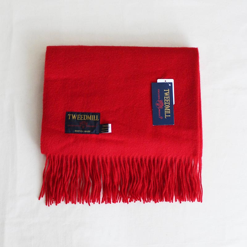 LAMBS WOOL -9.COLOR-(RED)