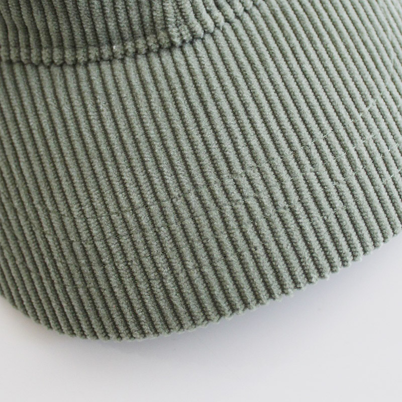 CORDUROY CAP HAT -OLIVE-