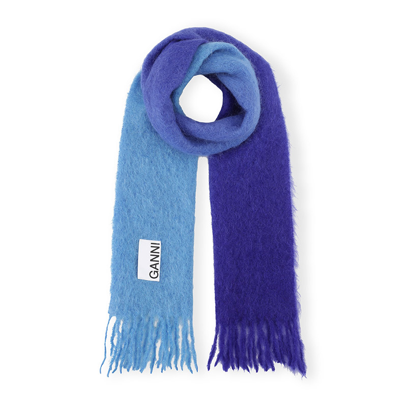 MOHAIR GRADIENT SCARF -2.COLOR- | IN ONLINE STORE