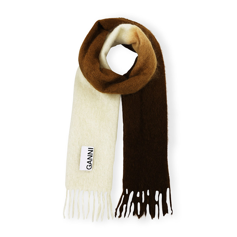 MOHAIR GRADIENT SCARF -2.COLOR- | IN ONLINE STORE