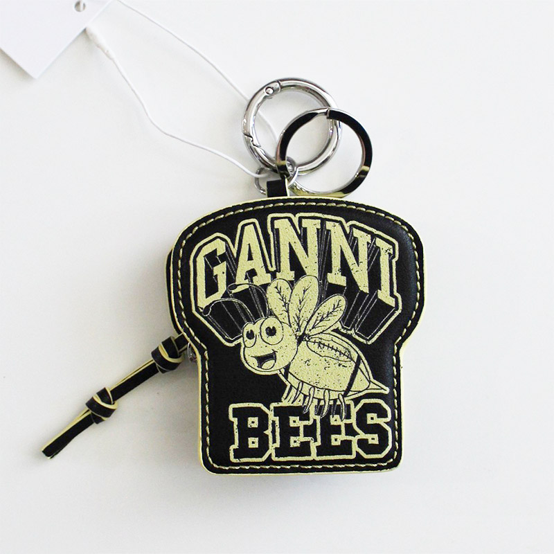 FUNNY KEYRING COIN PUESE -YELLOW- | IN ONLINE STORE