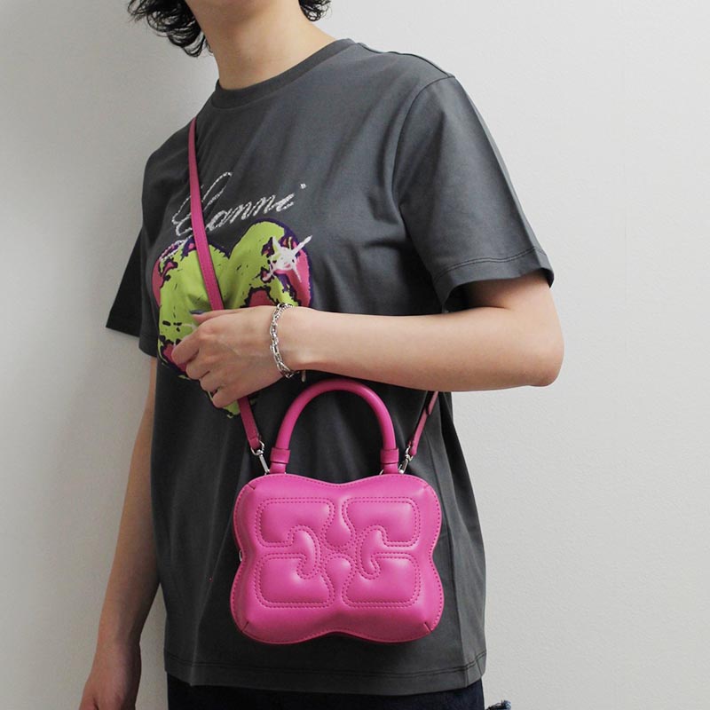 BUTTERFLY SMALL CROSSBODY -PINK- | IN ONLINE STORE