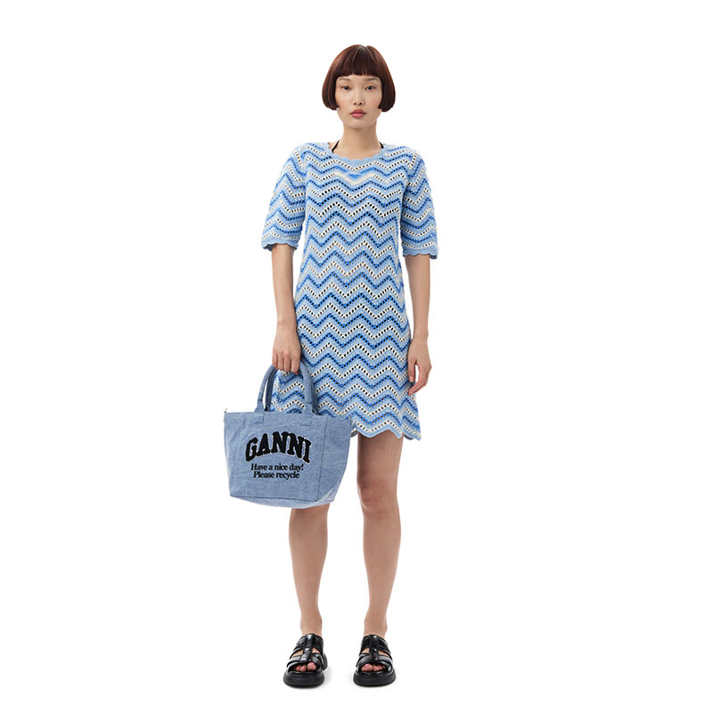 SMALL EASY SHOPPER -BLUE-