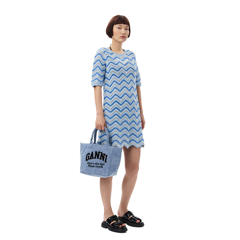 SMALL EASY SHOPPER -BLUE-