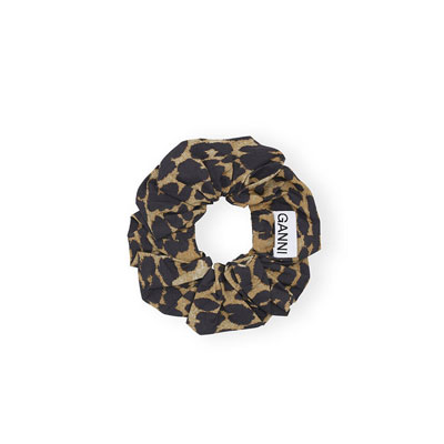 PRINTED COTTON SCRUNCHIE -2.COLOR-