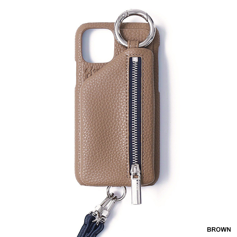 iPhone13mini 対応】CADENAS ZIPPHONE CASE SHOULDER -5.COLOR- | IN