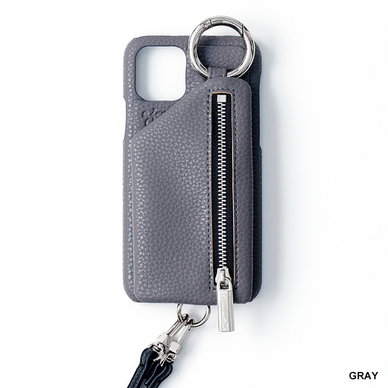 iPhone13mini 対応】CADENAS ZIPPHONE CASE SHOULDER -5.COLOR- | IN