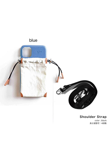 【iPhone12/12Pro 対応】DRAWSTRING CASE -2.COLOR-