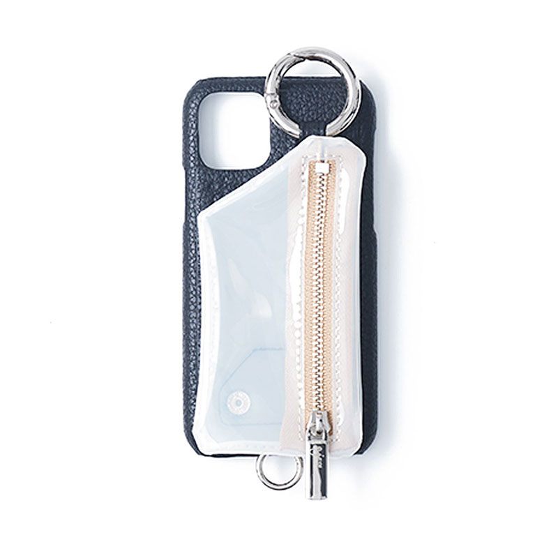 【iPhone13 対応】SHOULDER CADENAS PVC ZIPPHONE CASE -4.COLOR-