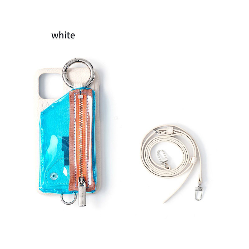 【iPhone13 対応】SHOULDER CADENAS PVC ZIPPHONE CASE -4.COLOR-