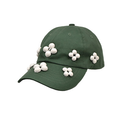 CLINCH FLOWER CAP -3.COLOR-