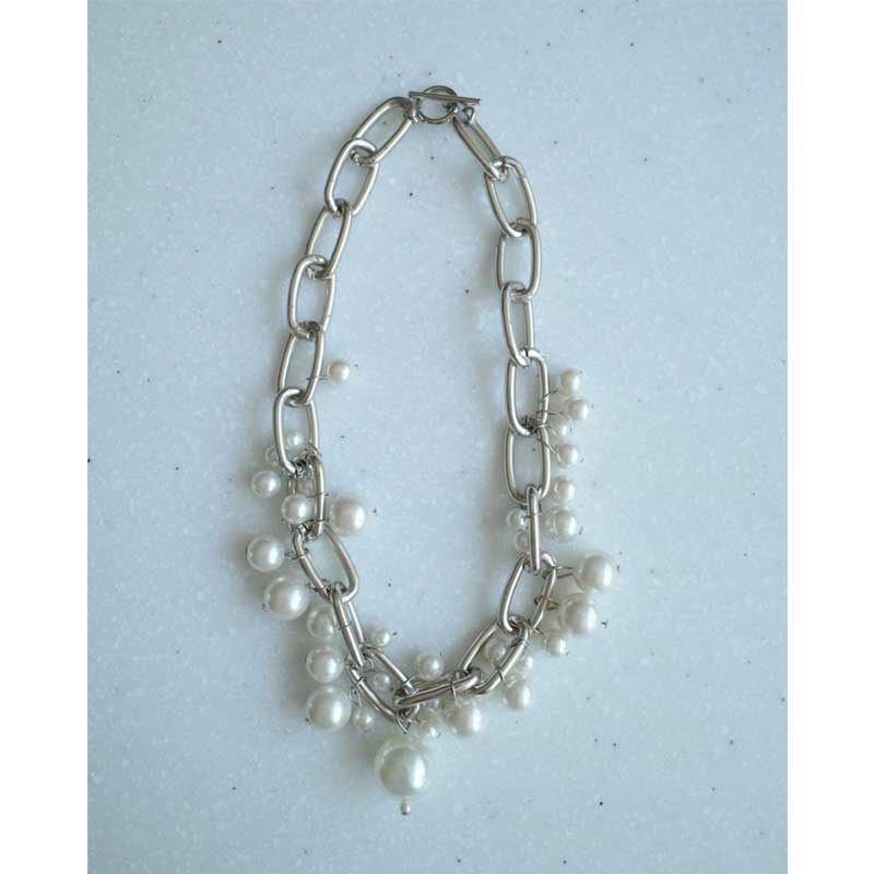 ADA NECKLACE -SILVER- | IN ONLINE STORE