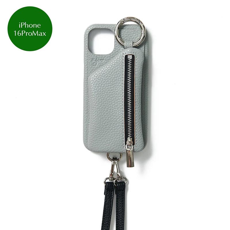 【iPhone16ProMax 対応】CADENAS ZIPPHONE CASE SHOULDER -5.COLOR-