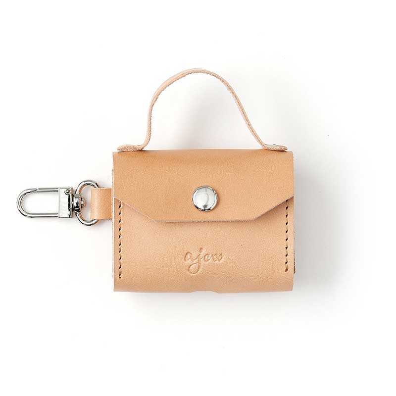 AIRPODS PRO TOTE LEATHER -2.COLOR-(ベージュ)
