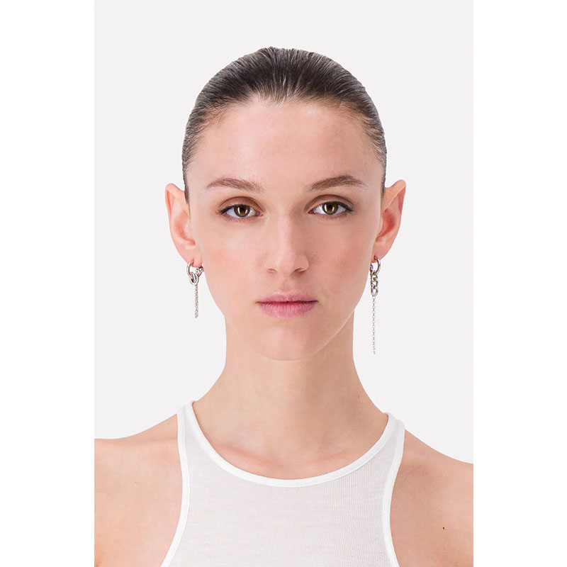 AMON EARRINGS -SILVER-