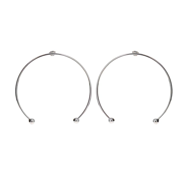 ANNA EARRINGS -SILVER-