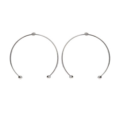 ANNA EARRINGS -SILVER-