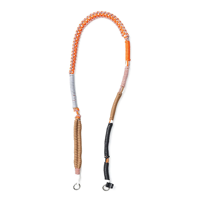 DESIGN PARACORD SHOULDER -5.COLOR-(ORANGE×BEIGE)