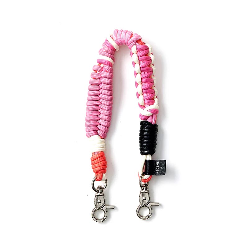 DESIGN PARACORD STRAP -5.COLOR-(PINK)