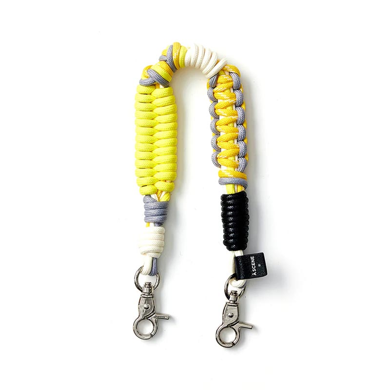 DESIGN PARACORD STRAP -5.COLOR-(YELLOW)