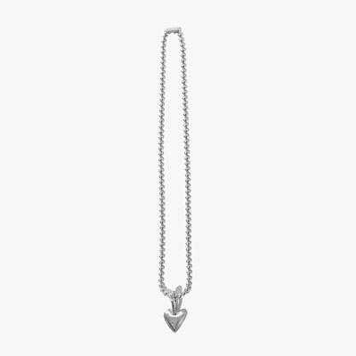 NECKLACE HEART CHARM 40 -SILVER-