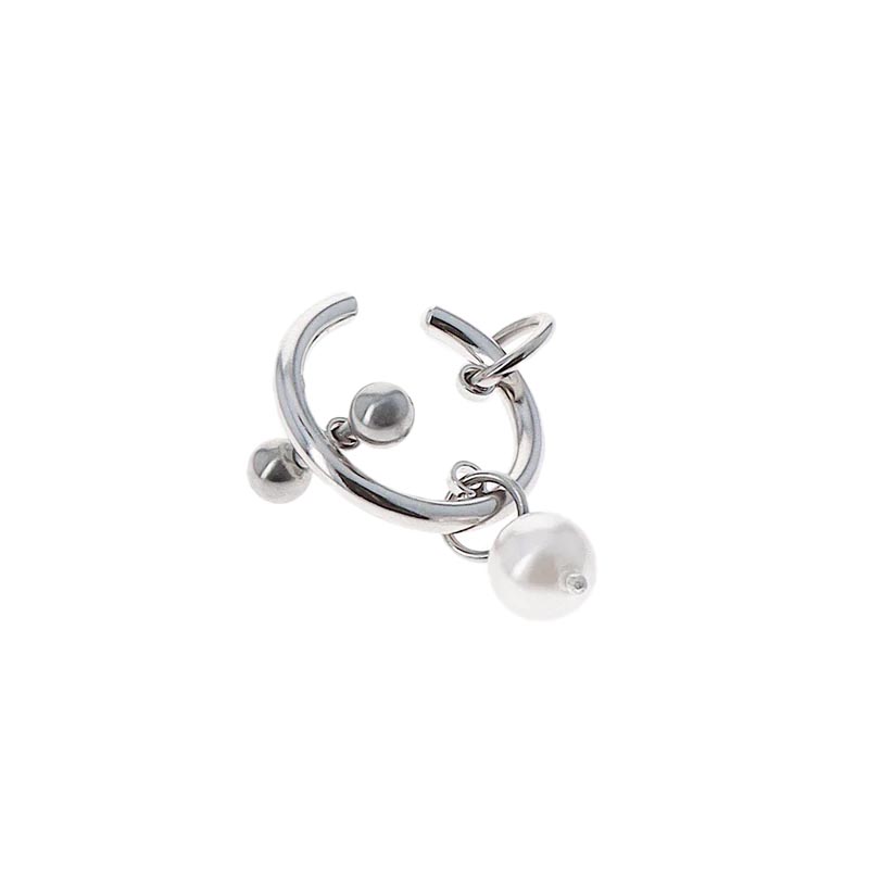 BETSY EAR CUFF -SILVER-