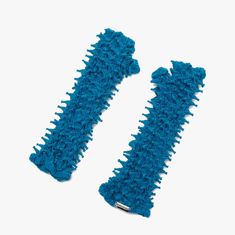 VERSATIL SPIKY SHIBORI GLOVES -9.COLOR-(BLUE)