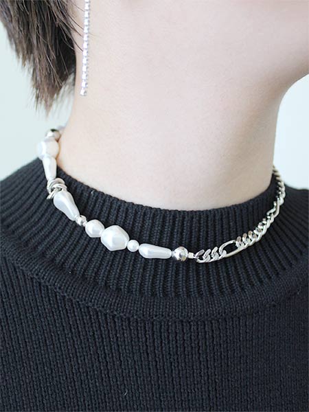 CHARLY CHOKER -SILVER- | IN ONLINE STORE