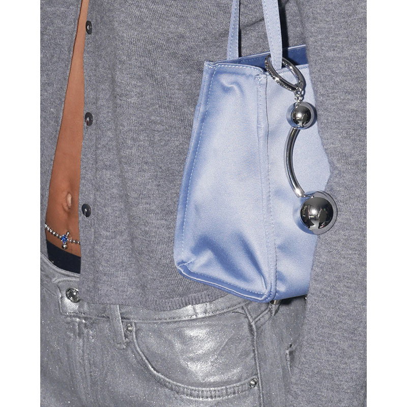 CONNIE KEYCHAIN -SILVER-