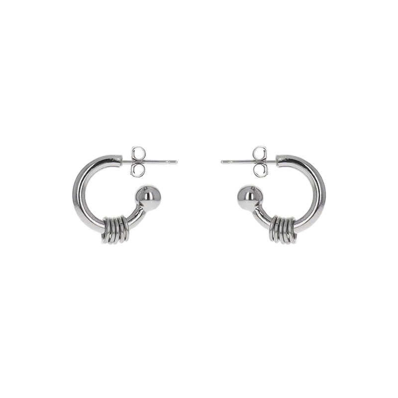 EDWIGE EARRINGS -SILVER-