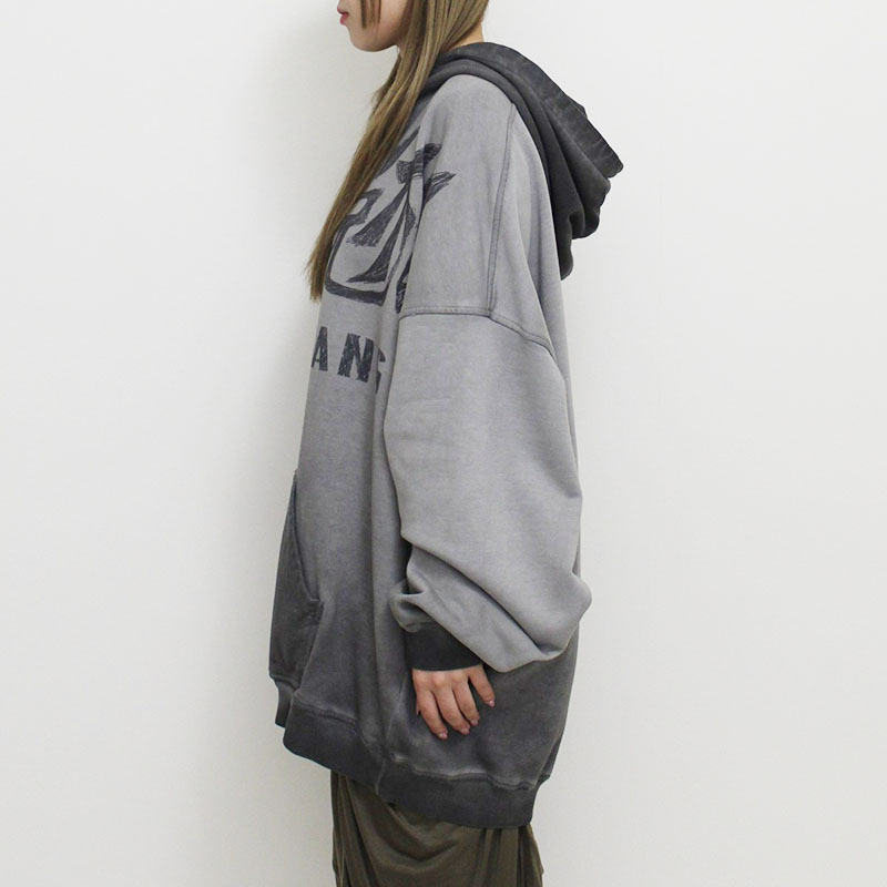 LOVE LEATER HOODIE -2.COLOR-