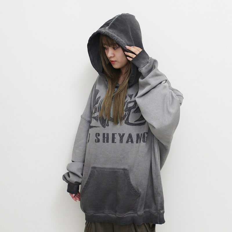 LOVE LEATER HOODIE -2.COLOR-