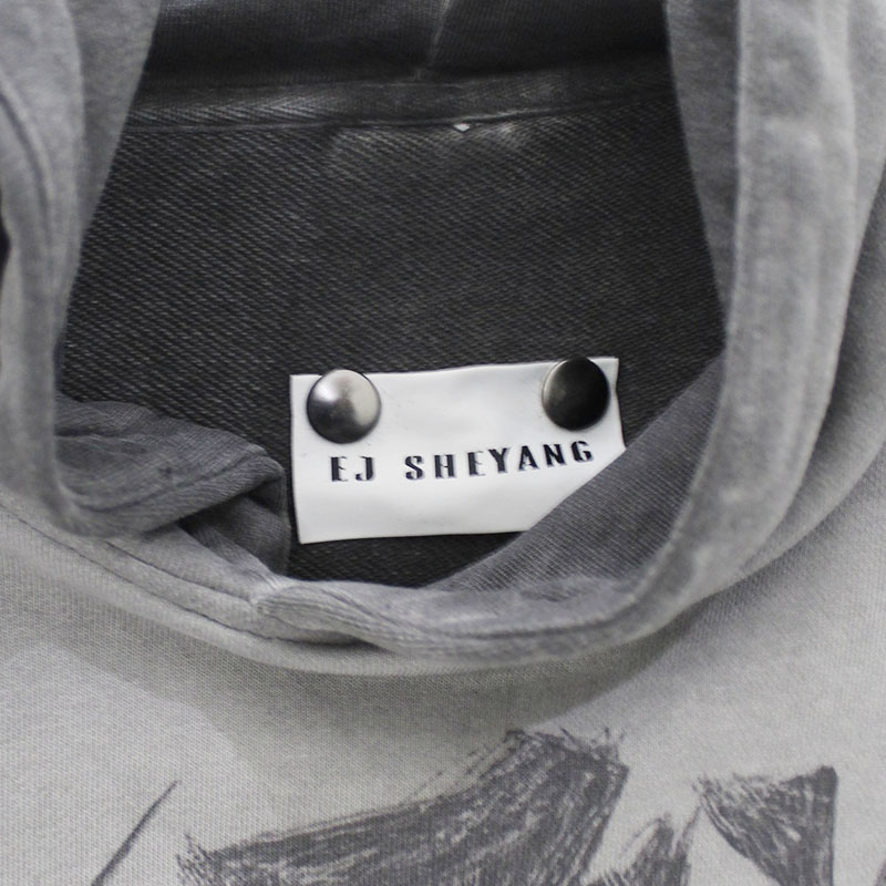 LOVE LEATER HOODIE -2.COLOR-