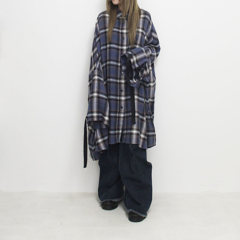 OVERSIZE BIG SH -BLUE-