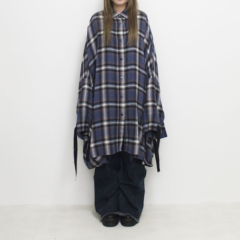 OVERSIZE BIG SH -BLUE-