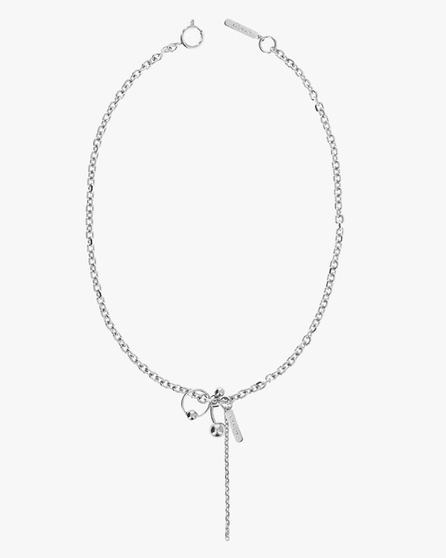 EVIE NECKLACE -SILVER-