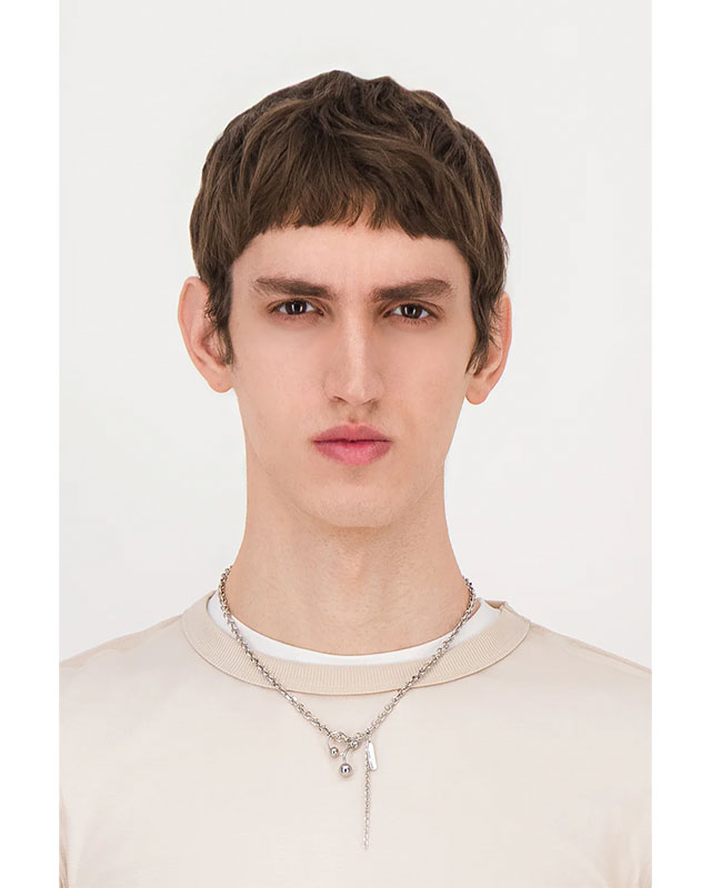 EVIE NECKLACE -SILVER-