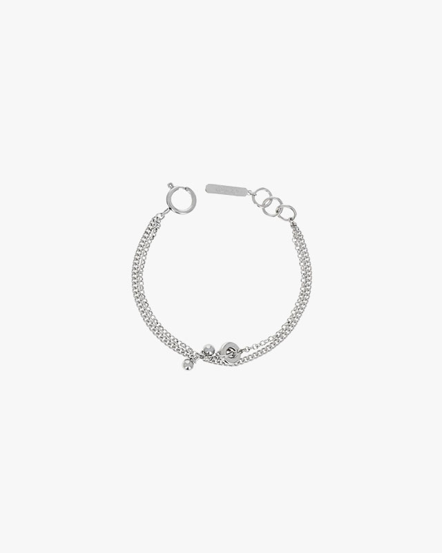 GEORGIE BRACELET -SILVER-