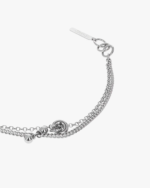 GEORGIE BRACELET -SILVER-