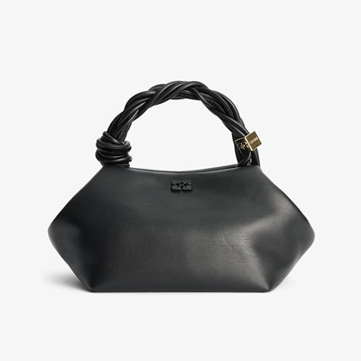 GANNI BOU BAG SMALL -BLACK-